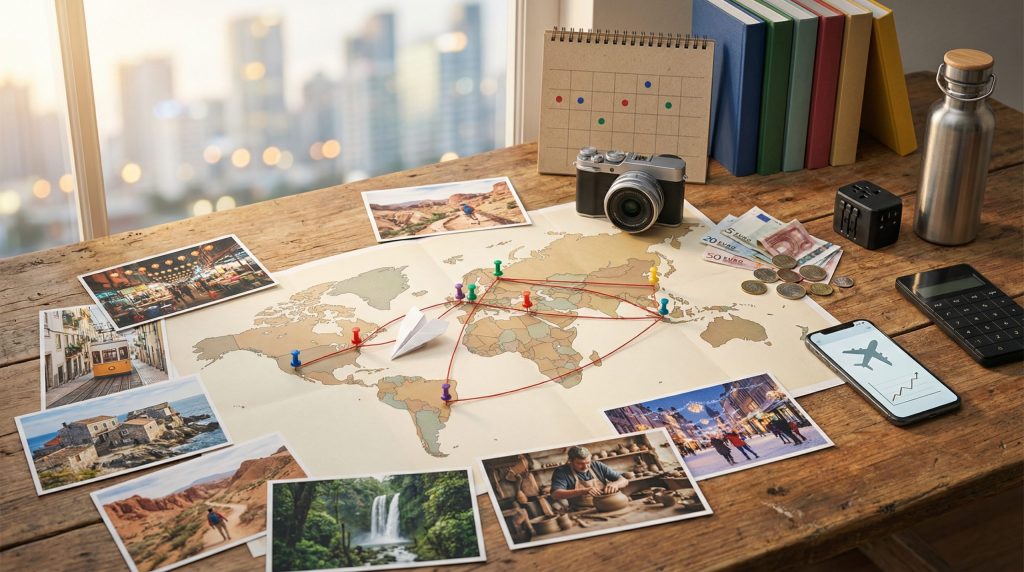 Panoramas Internacionais: 7 Roteiros para Experiências Locais
