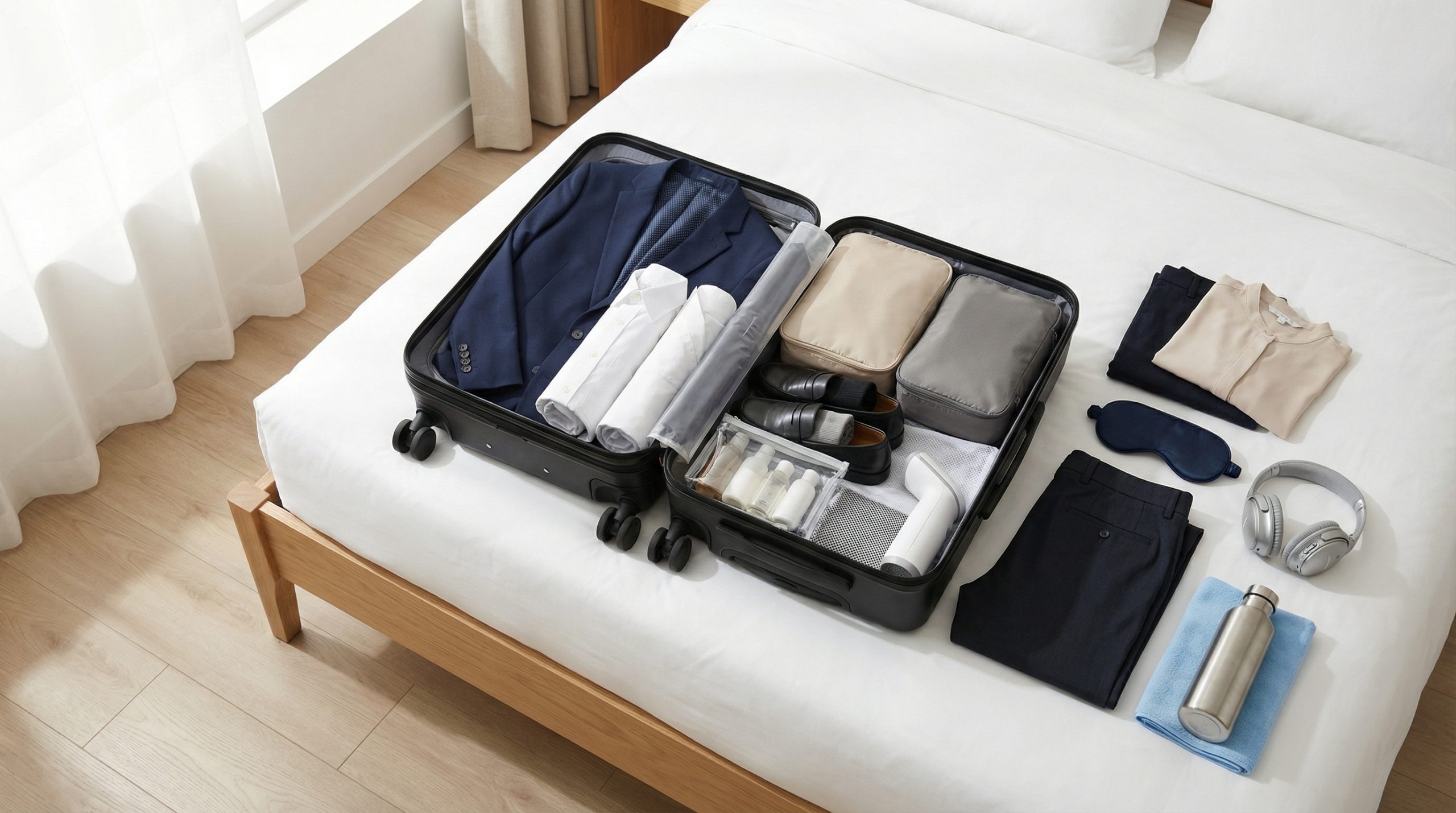 Bagagem Minimalista Simplificada para Viagens de Longa Duração