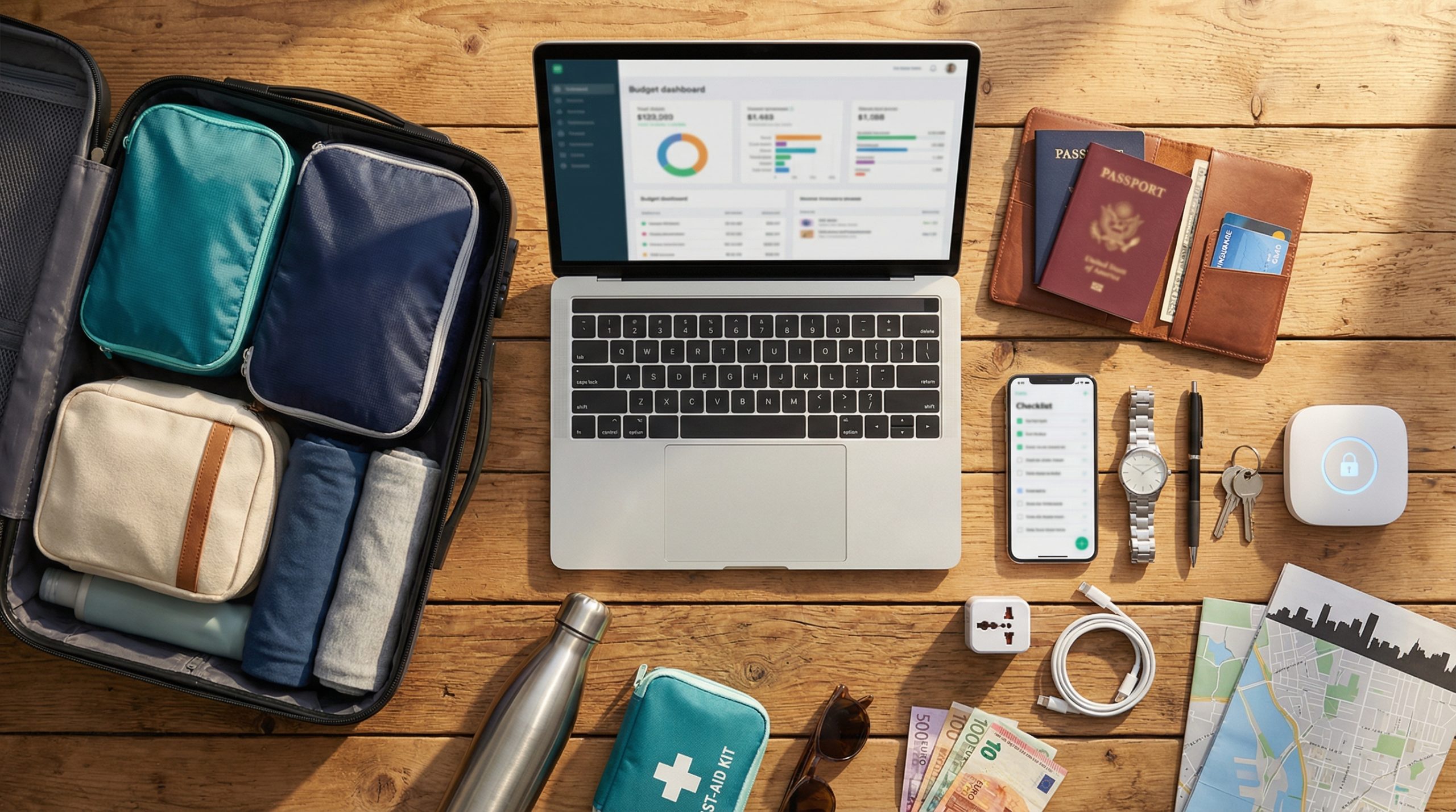Planejamento de Viagem Simplificado para Economizar Tempo