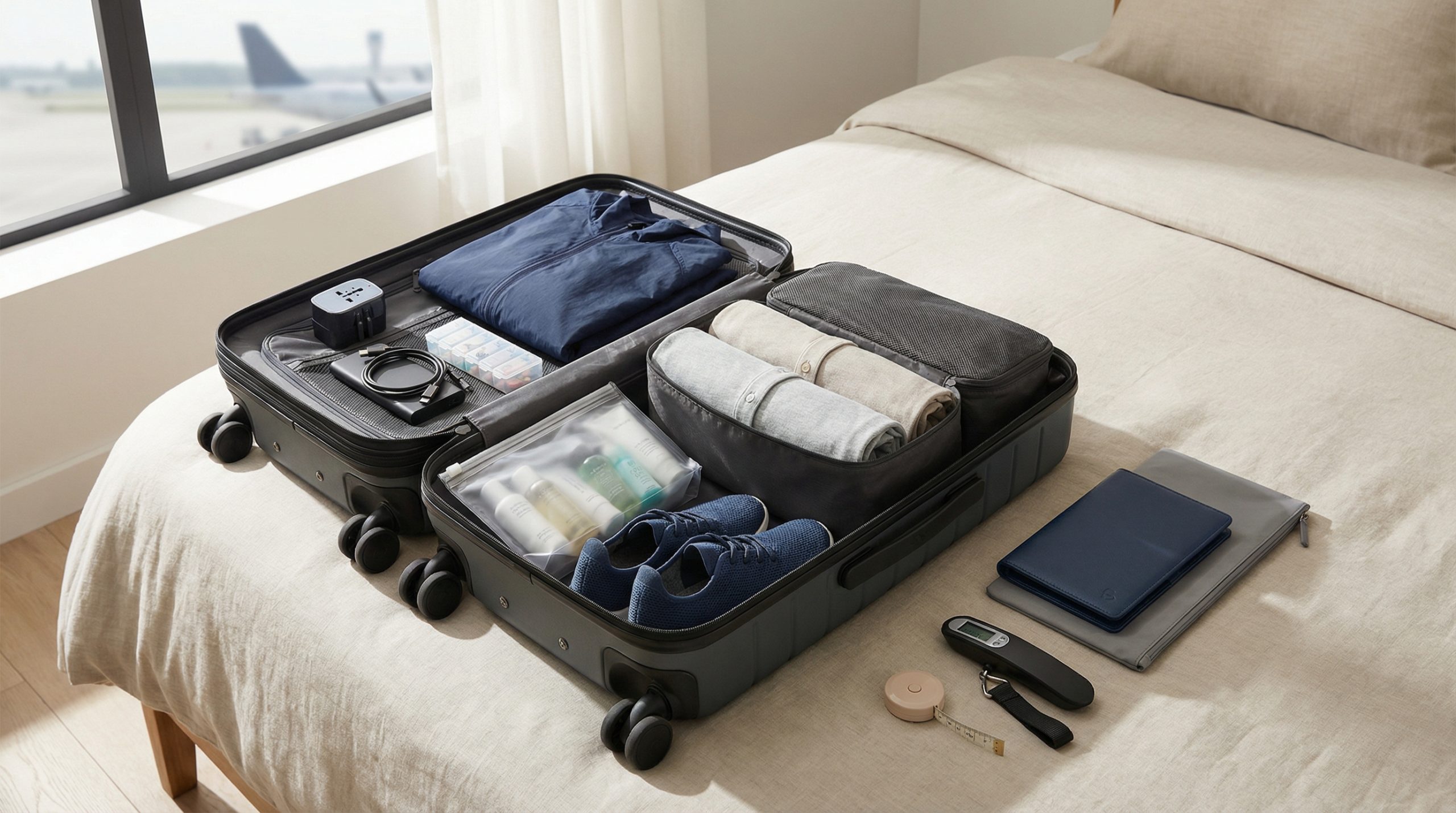 Bagagem de Mão Simplificada para Viagens Nacionais e Internacionais