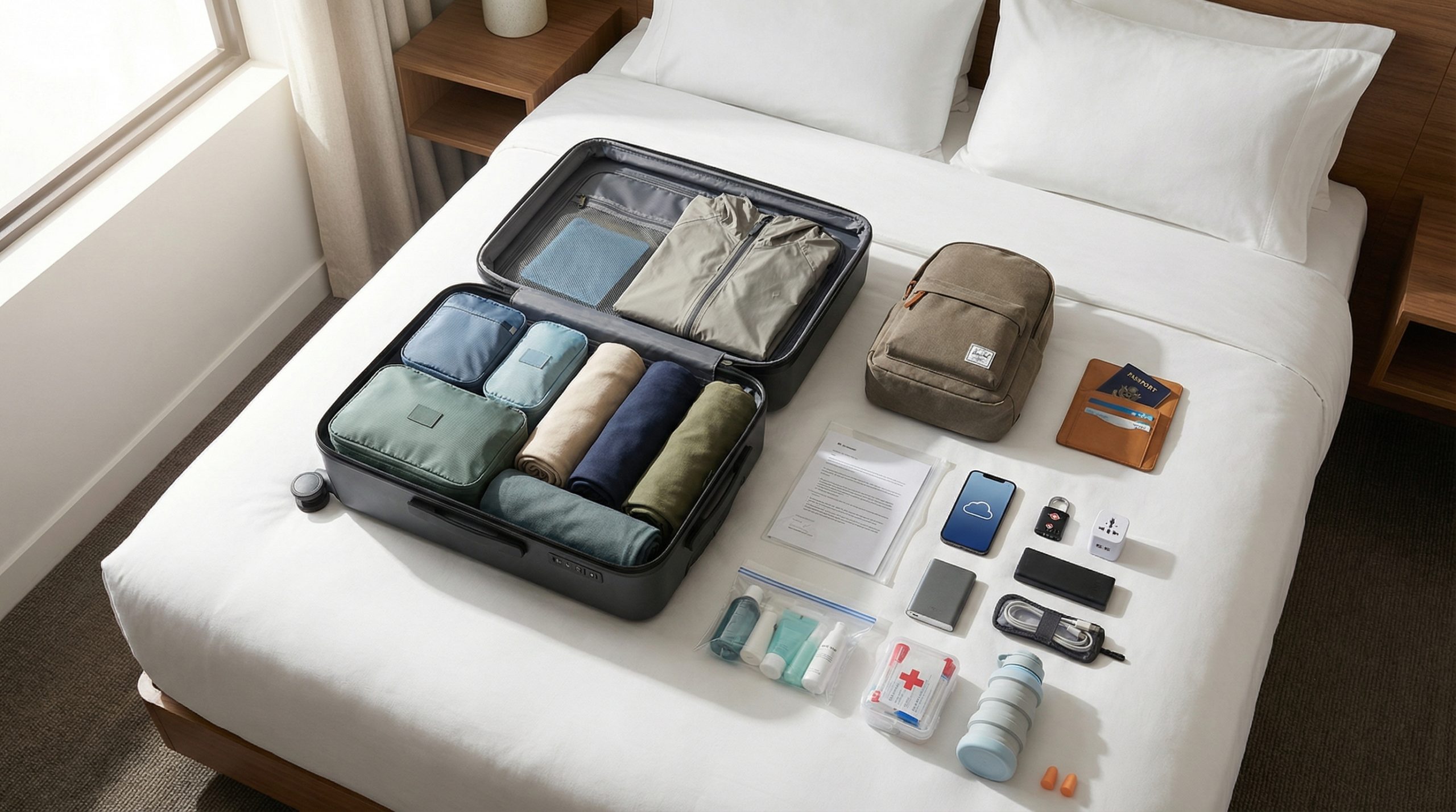 Bagagem Simplificada: viajar leve, organizado e sem imprevistos