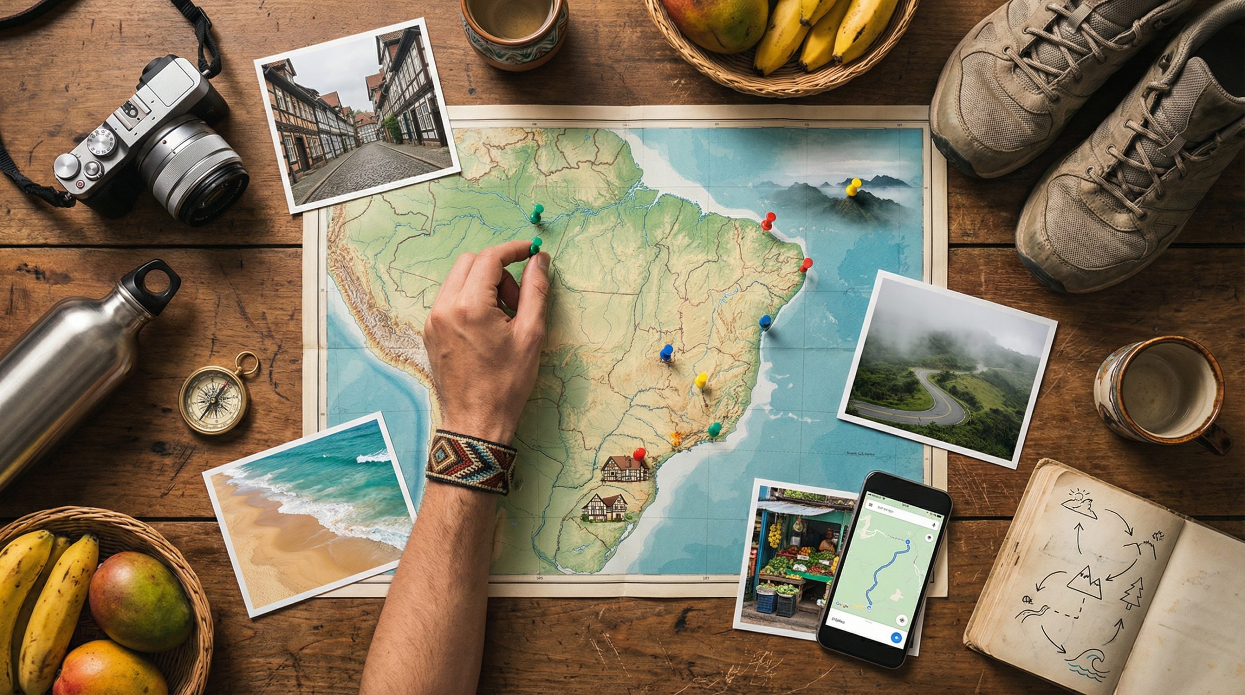 Mapeando Roteiros: destinos pouco conhecidos para visitar