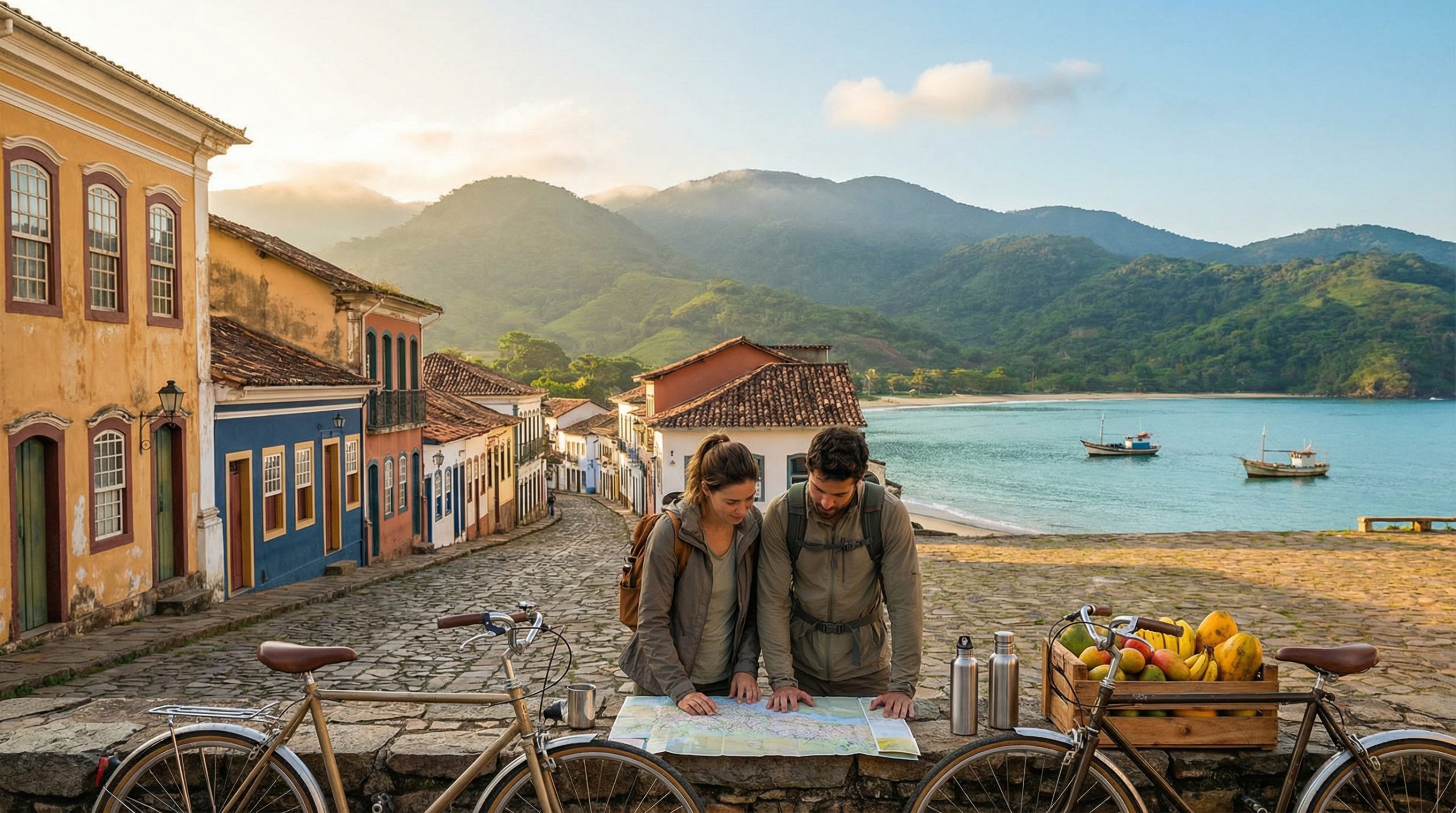Panorama das Praias, Serras e Cidades Históricas do Brasil
