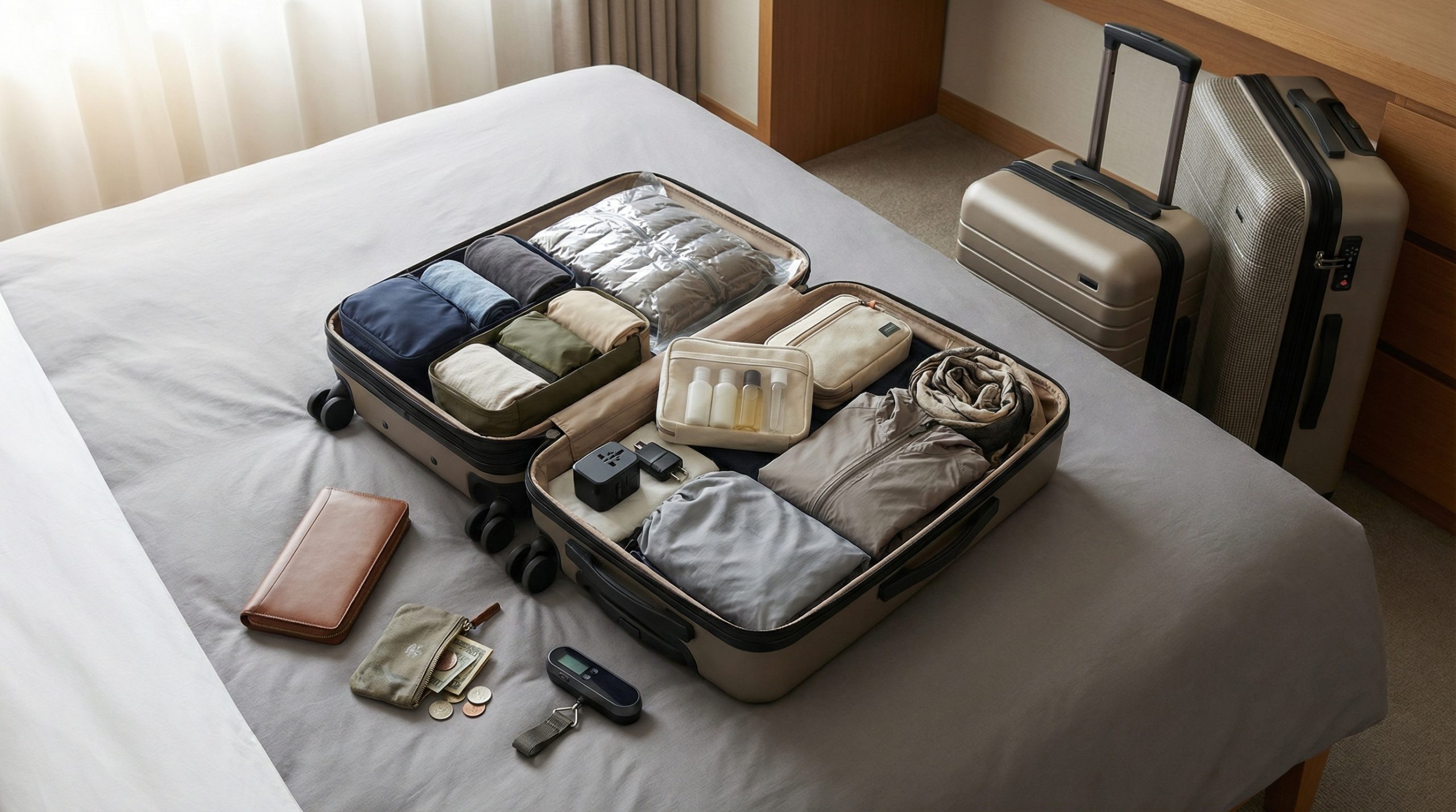 Bagagem Simplificada para Viagens: Organize, Pese e Economize