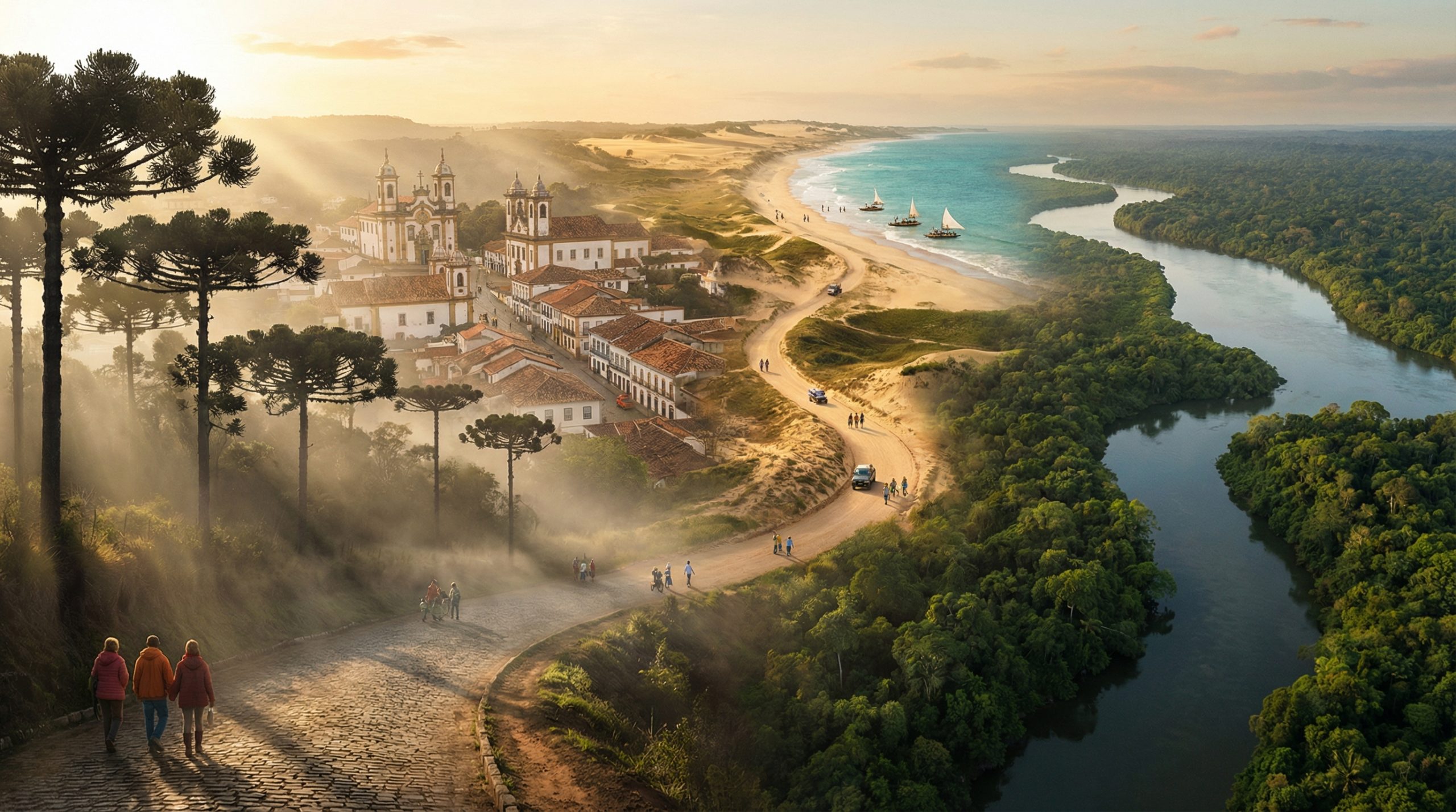 Destinos Nacionais: Roteiros Inteligentes de Norte a Sul