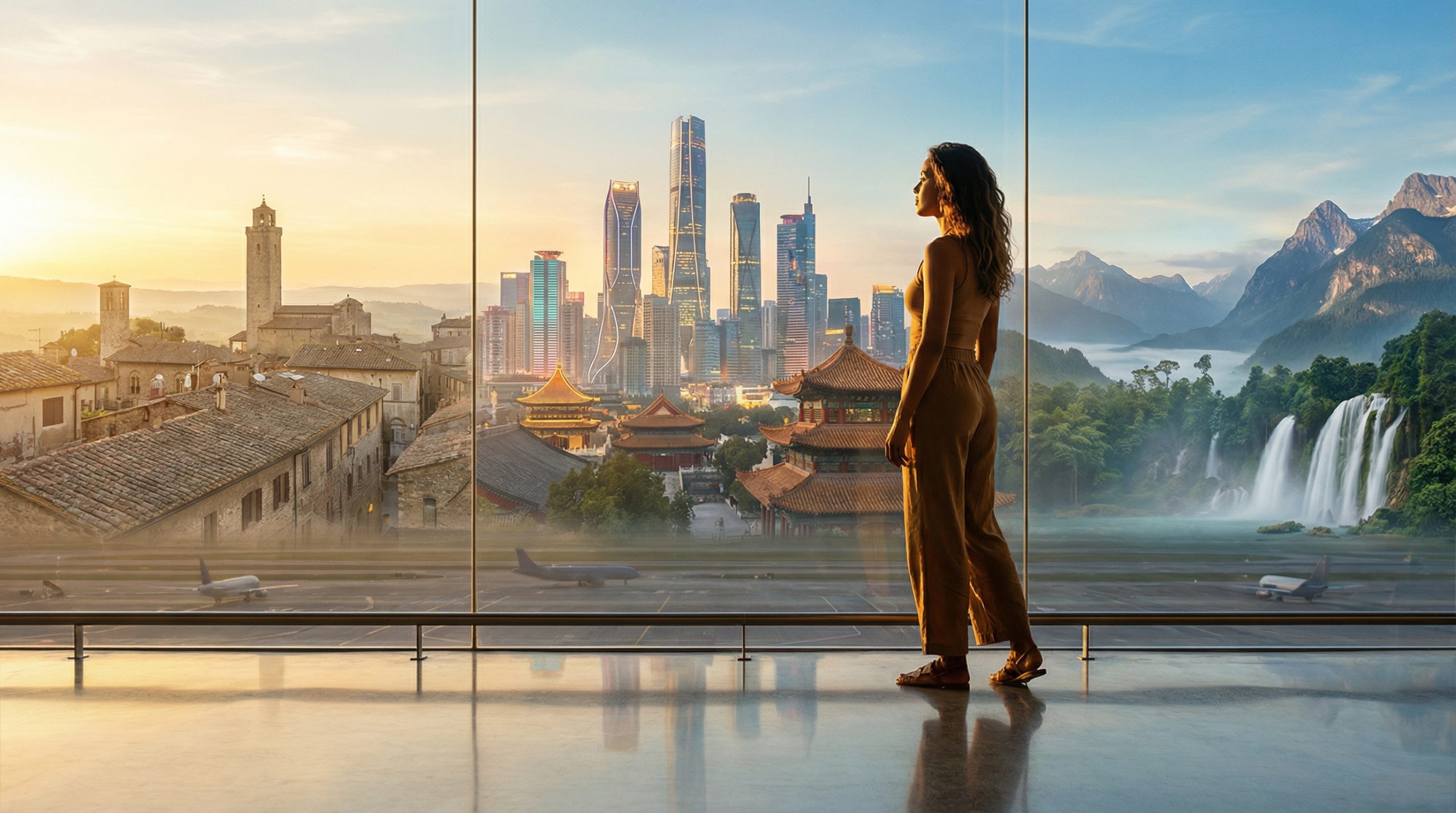 Destinos Internacionais: A Realidade Além do Cartão-Postal