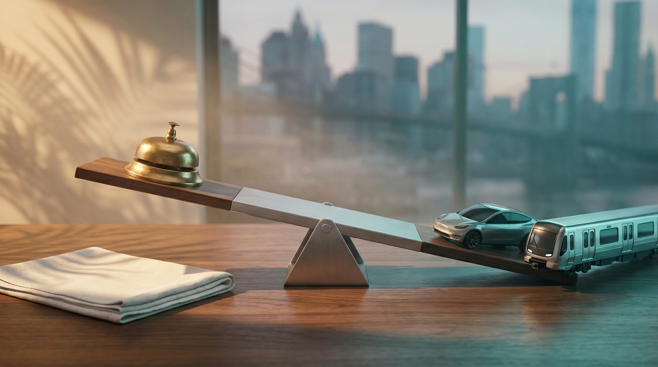 Avalie Prós e Contras de Hospedagem e Transporte